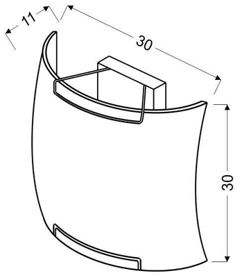 Ceiling Lamp Candellux Silk 10-13064 Ceiling E27