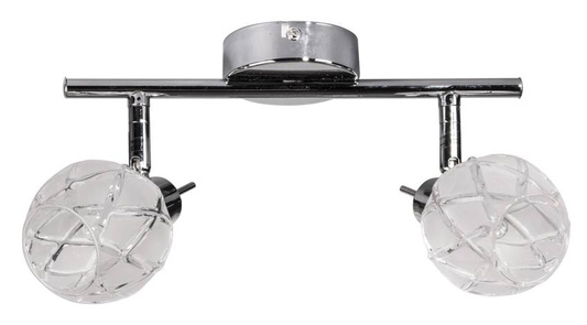 Lampa sufitowa Candellux 92-99276 Febe listwa 2X40W G9 chrom