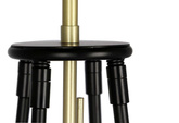 Lampadaire noir et or mat Tegola 51-00071
