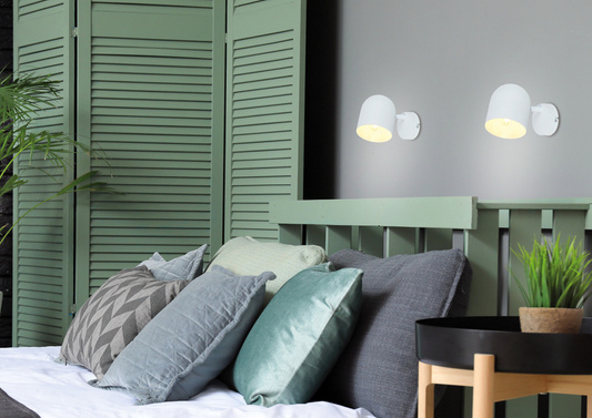 Wall lamp white metal wall lamp Azuro 91-63243