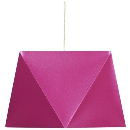 Hanging ceiling lamp 1X60W E27 pink HEXAGEN 31-03638