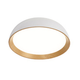 CALABRIA CEILING LAMP WHITE PLAFON WOODEN LAMPSHADE WHITE 14-24138