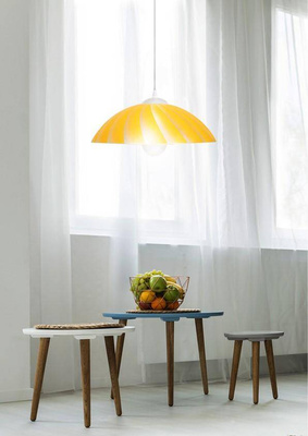 Hanging ceiling lamp candellux kamila 31-76123 e27 yellow