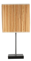 Lampe de table satin/pin Cajman 41-57405