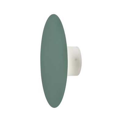 Wall lamp green metal LED 6W 250mm Holar Ledea 50433251