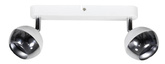 Bingo Strip 2 X Max 50W Gu10 Blanc/Chrome Sans Ampoules