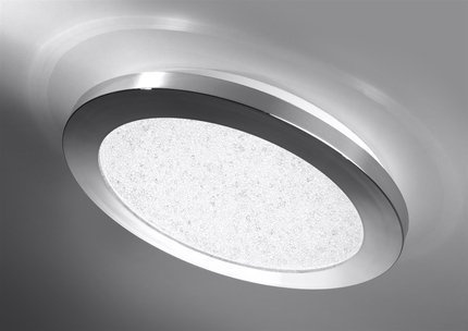 Plafonnier salle de bain IP44 Lampe LED 12W 3000K granila Pixel Candellux 10-67401