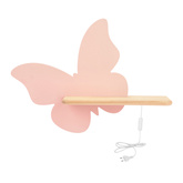 Applique étagère LED 5W 4000K IQ Kids Butterfly rose 21-85177