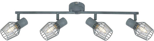 Deckenwandleuchte 4X40W E14 grau VIKING 94-68033