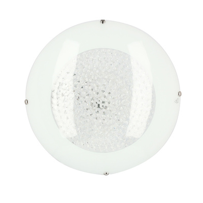 Plafonnier LED blanc Pristina 14-73150 avec cristaux