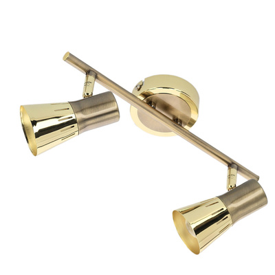 Wall lamp Candellux Arena 92-84487 E14 strip gold patina