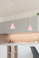 Lampa suspendata Voss Ledea 50101180 con roz