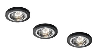 Set de trei Candellux Ss-15 Black Fara Becuri