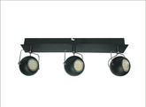 Deckenleuchte Candellux 93-25029-Z Streifen Tony 3X3W LED GU10 schwarz matt