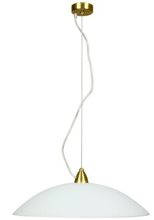 HANGING CEILING LAMP CANDELLUX OTEO 31-75829 E27 WHITE BRASS MAT