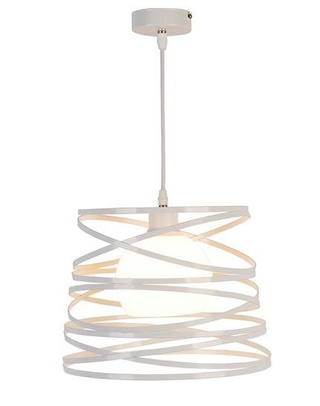 Akita 50101042 white metal/glass pendant lamp