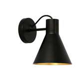 Applique simple noir mat et or More Candellux 21-71149