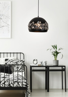 Hängende Deckenleuchte 1X40W E27 schwarz JOLINA 31-69696