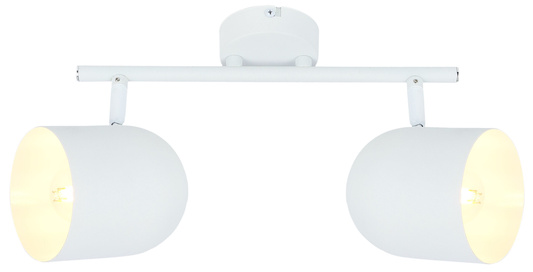 Wand-/Deckenleuchte weiß 2xE27 Azuro 92-63250