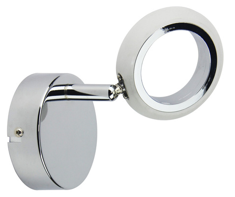 Wall lamp sconce 1X4W LED 3000K chrome AURELION 91-65247