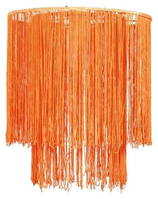 Abajur frânghie portocalie pentru lampă suspendată Brasil Candellux 77-24230