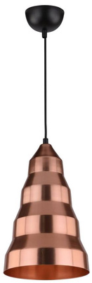 Plafonnier suspendu candellux vesuvio 31-58584 e27 cuivre