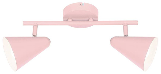Applique murale Candellux Amor 92-68798 E14 bande rose clair