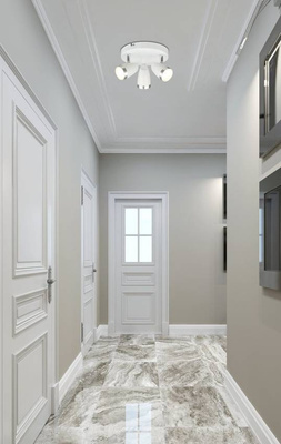 Plafoniera de perete plafon LED alb 3x40W Blanca 98-44020