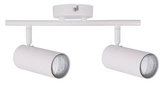 Weißer Wand-/Deckenlampenspot 2xGU10 Colly 92-01610