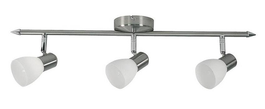 Plafonnier Cadellux 93-73207 Cyd bande 3X40W G9 nickel mat