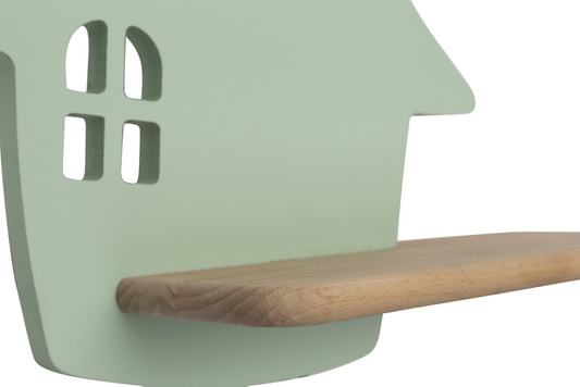 LED illuminated shelf 5W IQ Kids HOUSE mint 21-84866