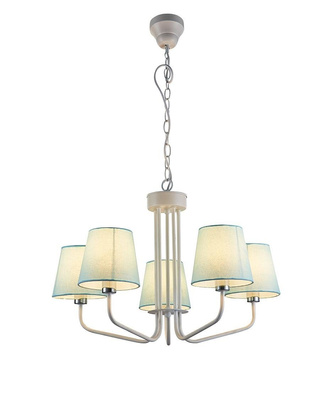 Lampe lustre bleu 5xE14 York Ledea 50205093