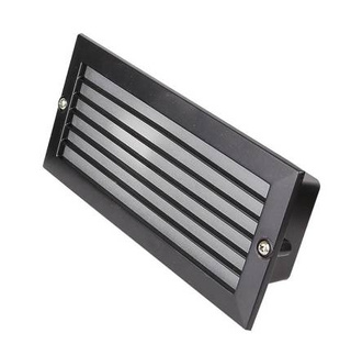 Wm-02 blk e27 black outdoor recessed garden luminaire ip44 2200102