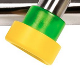 Abat-jour en verre blanc G9 Togo 71-76901