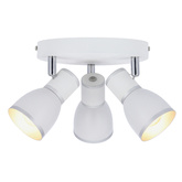 Deckenleuchte Candellux Fido 98-63397 Plafond E14 Weiß + Chrom