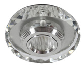 Plafon LED 3W sticla slefuita rotunda SS-35 Candellux 2228938