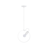 Hanging lamp white metal Nexo Ledea 50101198