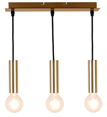Suspension dorée 3xE27 142mm Dallas Ledea 50103035