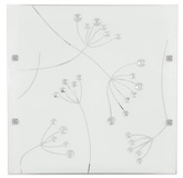Glas-Deckenleuchte quadratisch LED 16W 6500K 40x40cm Arty Candellux 10-61027
