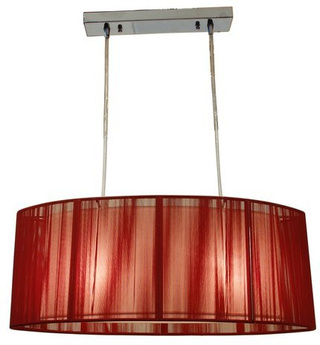Deckenleuchte Candellux 32-10059 Artemis 2X60W E27 rot