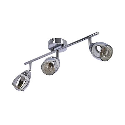 Bandă de perete 3X10W E14 LED crom MILTON 93-61294