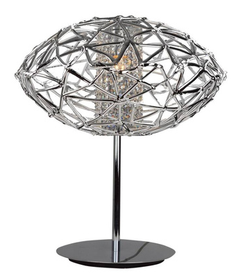 Lampe de table décorative chromée Cosmo 41-24186