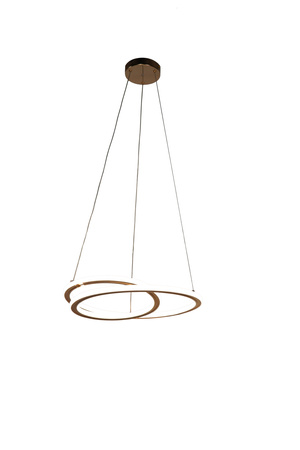 EDEN lampa wisząca złoty 32W LED 3000, 4000, 6000K osłonka biała