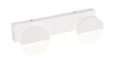 Applique salle de bain double LED blanche 3W 4000K Sing Candellux 22-72801