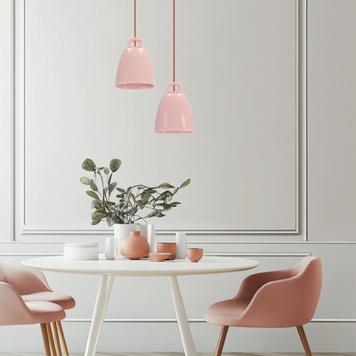Sevilla Ledea 50101141 Hängeleuchte aus Keramik in Rosa