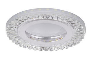 Plafonnier argenté LED 6500K SSP-28 2203164