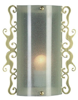 Abat-jour plafond en verre 60W E27 Casablanca 10-39098