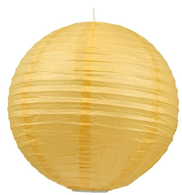 Ball Cocoon Candellux Abat-jour 31-88188 Papier Jaune