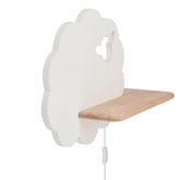 Raft iluminat cu LED 5W IQ Kids Sheep alb 21-85139