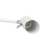 Matt white adjustable rotary wall lamp GU10 40W Milly Candellux 21-73907